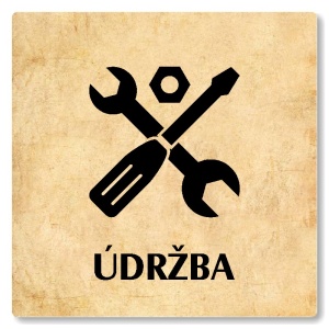 Údržba, 118x118mm, pergamen, Nevada